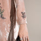 2 Pc Embellished Velvet Suit