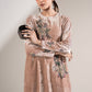 2 Pc Embellished Velvet Suit