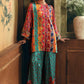 2 Pc Embellished Poly Satin Silk Suit