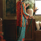 2 Pc Embellished Poly Satin Silk Suit