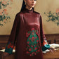 2 Pc Embellished Poly Satin Silk Suit