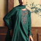3 Pc Embellished Bamberg Raw Silk Suit