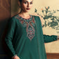 3 Pc Embellished Bamberg Raw Silk Suit