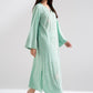 3 Pc Embellished Crepe Suit