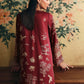 2 Pc Embellished Poly Satin Silk Suit