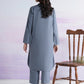 2 Pc Dyed Textured Knit Suit