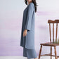 2 Pc Dyed Textured Knit Suit