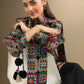 3 Pc Printed Georgette Suit
