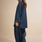 2 Pc Dyed Denim Suit