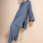 2 Pc Dyed Denim Suit