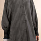 2 Pc Yarn Dyed Striped Suit