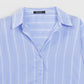 Striped Button-Down Shirt