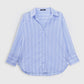 Striped Button-Down Shirt