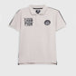 Slogan Print polo shirt