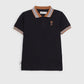 Pique polo shirt