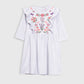 Embroidered dress