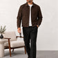 Dark Brown Twill Jacket