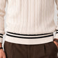 Off White Baseball Sweater