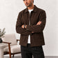 Dark Brown Twill Jacket