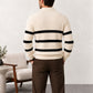 Off White Striper Polo Sweater