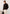 Black Wool Blend Boxy Jacket