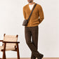Soil Brown Button Down Cardigan