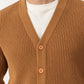 Soil Brown Button Down Cardigan