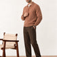 Cocoa Brown Button Down Cardigan