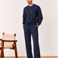 Deep Navy Fleece Co-ord Set