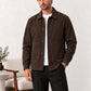 Dark Brown Twill Jacket