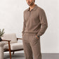 Light Brown Interlock Co-ord Set
