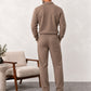 Light Brown Interlock Co-ord Set