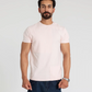 TEXTURED PANELLED T-SHIRT