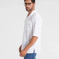 LINEN FLAP POCKET SHORT SLEEVES SHIRT