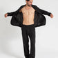 MEN’S JACQUARD TRAILORED PANTS