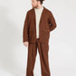 MEN’S JACQUARD TRAILORED PANTS