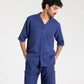 JACQUARD PANELLED POCKET SHORTS