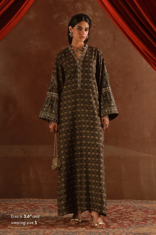 Meherjaan Velvet Kaftaan