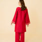 2 PIECE - EMBROIDERED SUIT