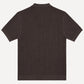 Dark Brown Riviera Knit Polo