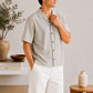 Off White Striper Boxy Revere Button Down - Men