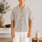 Off White Striper Boxy Revere Button Down - Men