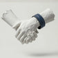 The Grit - Midnight Navy - Kara Style Leather Bracelet / Leather Cuff
