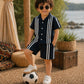 Monaco Stripe Co-ord Set for Boys