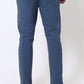 Men Sky Blue Cotton Chino Pant