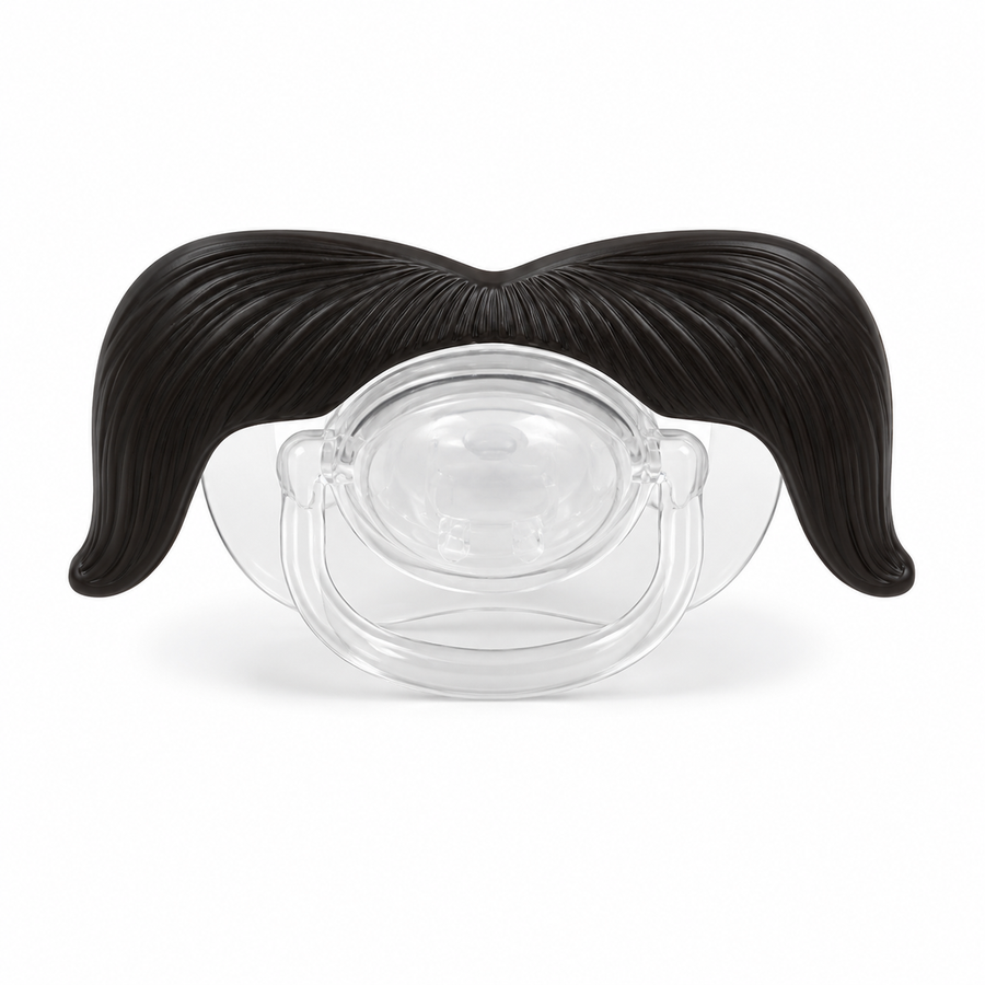 Mustache Orthodontic Silicone Baby Pacifier