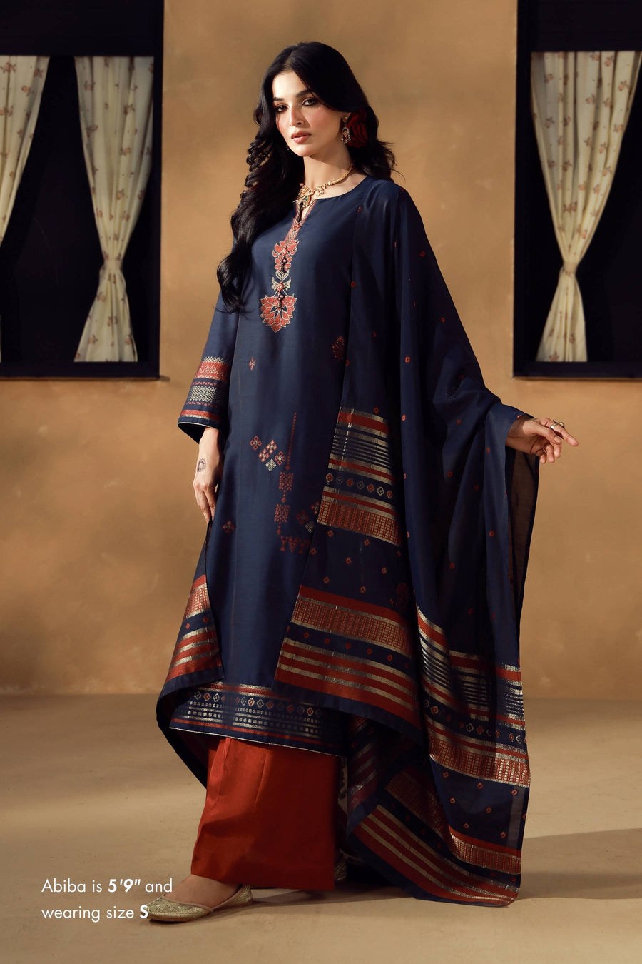 Raahi Co-Ord Set - Blue