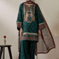 Kundan 3 Piece - Green