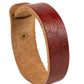 Blaire - Rugged Burgundy Leather Bracelet (Unisex)