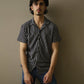 JACQUARD BUTTONDOWN SAFARI SHIRT